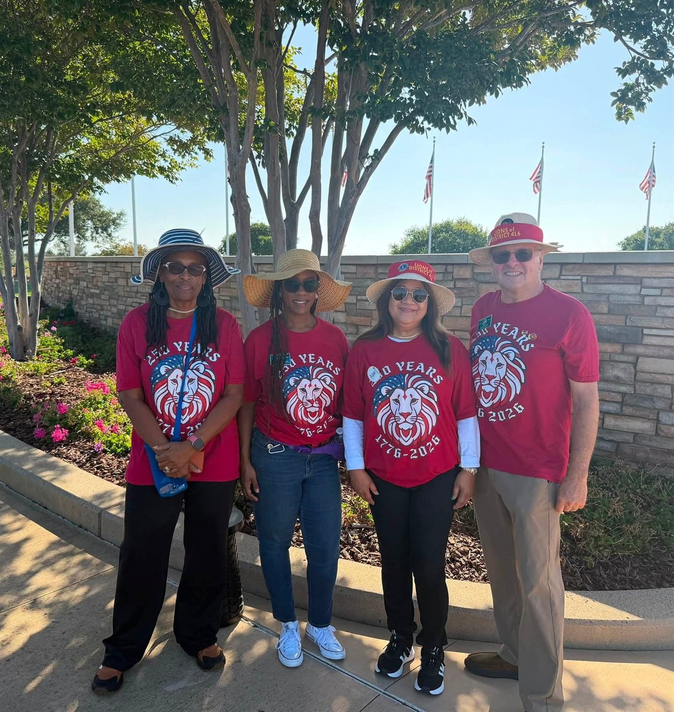 San Diego Miramar Lions Club members