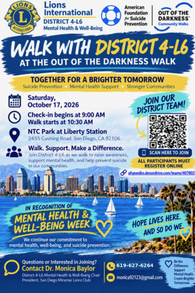 Walk with District 4-L6